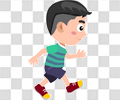 奔跑